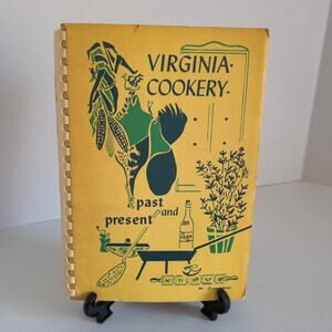 Virginia Cookery Past and Present Cookbook Olivet Episcopal Church Paperback